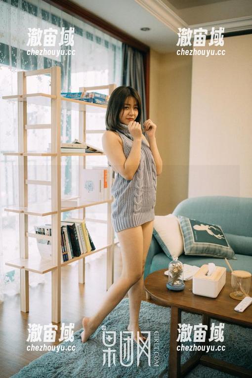 GIRLT果团网 - 你见过无圣光写真在天台吗？何梦兮Stacy的方法很……独特。