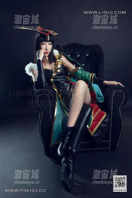 Ligui丽柜-奈沐子 Ligui丽柜 - 线上写真会,奈沐子用复古把日式OL变得不那么寻常。