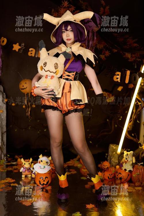 小光穿火箭队制服，ZinieQ高清照片加载完毕，快来瞧！