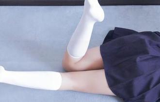 兔玩映画：白丝女仆的原图—如果可以我愿为她做份外卖