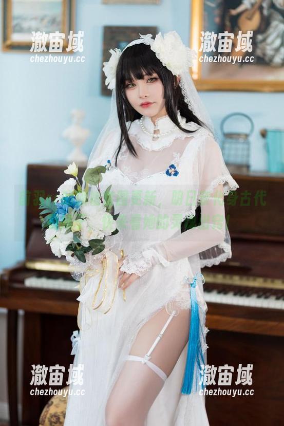 前羽rr的旗袍套图更新，明日奈化身古代萌妹子，快来看她的灵魂出窍！
