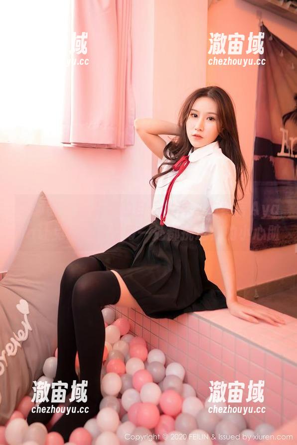 嗲囡囡 - 短裤界的自信女神，方绮言Ayaka让免费图片的每一处都挑逗你的小心脏