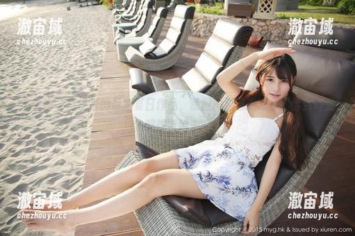 美媛馆 - 美桃酱的最新夏日作品，原图吗？这光线打得恰到好处，我都想带她去度假。