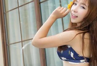 魅妍社 – 捧着赵欢颜Jessica的脚丫写真照片，细节中不经意的诱惑！